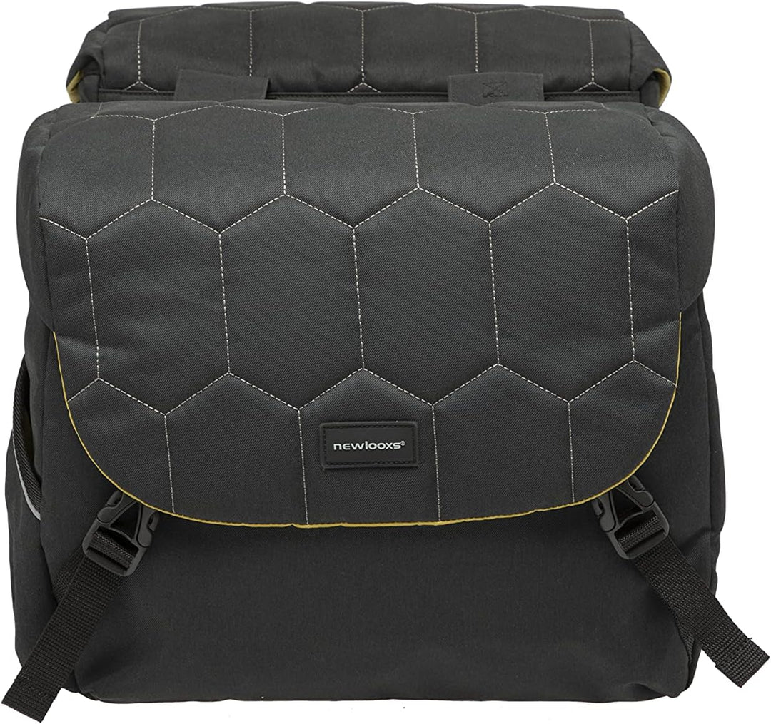 New Looxs Mondi Joy Double Doppeltasche 38 Liter Quilted Black, 38 Liter Quilted Black