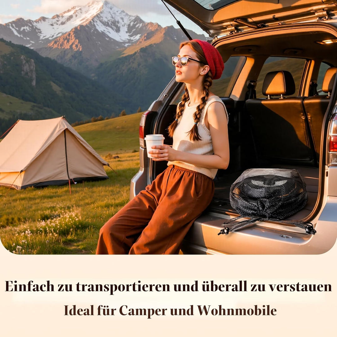 Kitchen Academy Pfannenset Abnehmbarer Griff - 10 Teilig Induktion Töpfe Set für alle Herdarten, Pfa