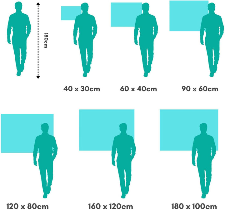 Magic Canvas Art - Bilder Micky Maus Figuren Pop Art Leinwandbild 1- teilig Hochwertiger Kunstdruck