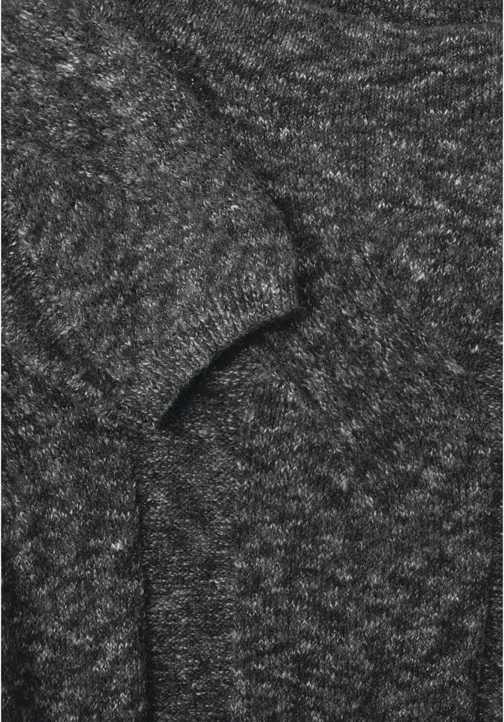 Street One Damen Strickpullover, 42 Anthracite Melange