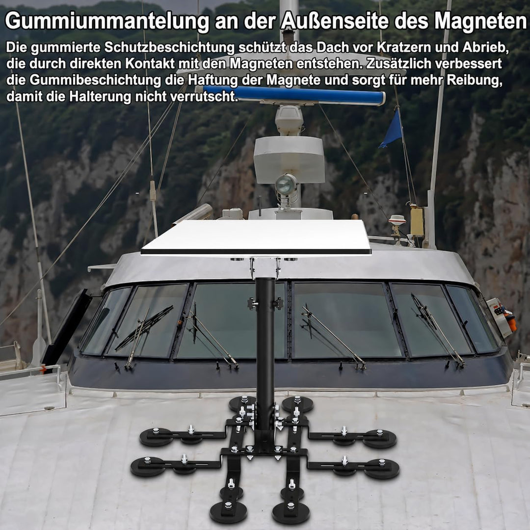 Starlink Gen 3 Magnetische Dachhalterung, 16 magnetische Basen, Bis zu 226 kg Haftkraft, Burbifro St