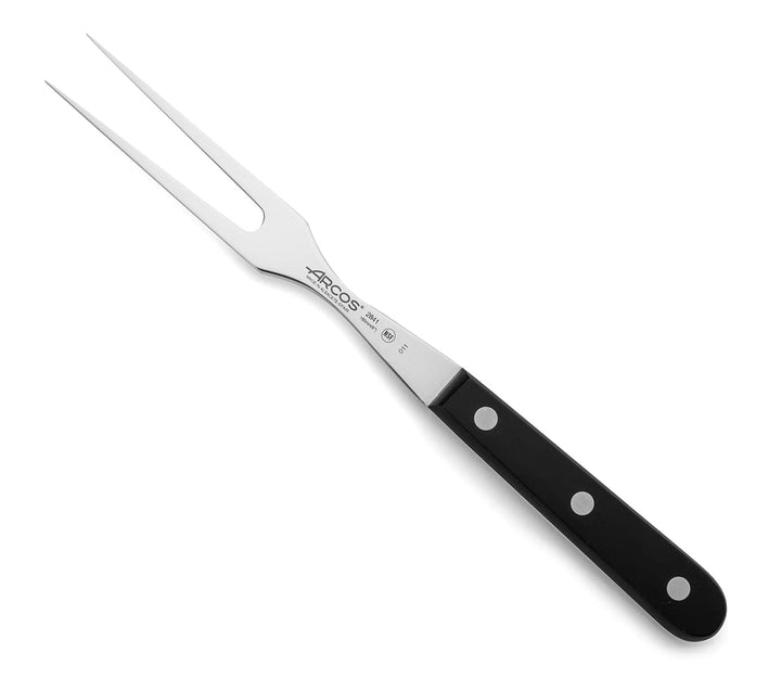 ARCOS Tranchiergabel aus Nitrum Edelstahl mit 160 mm Klinge - Ergonomischer Griff aus Polyoxymethyle