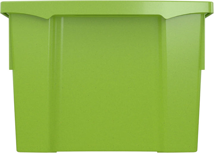 Betzold Box PRO L – robuste Baumaterial‑Box, nest‑ &amp; stapelbar Grün, Grün