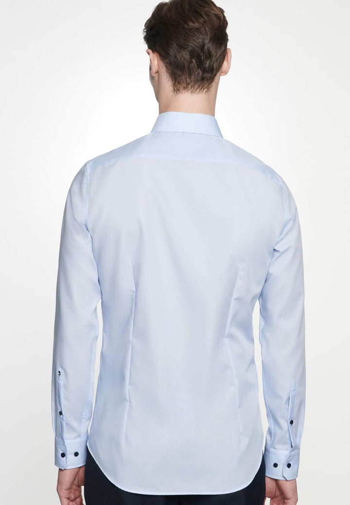 Seidensticker Herren Business-Hemd - Regular Fit - Bügelfrei - Kent Kragen - Langarm - 100% Baumwoll