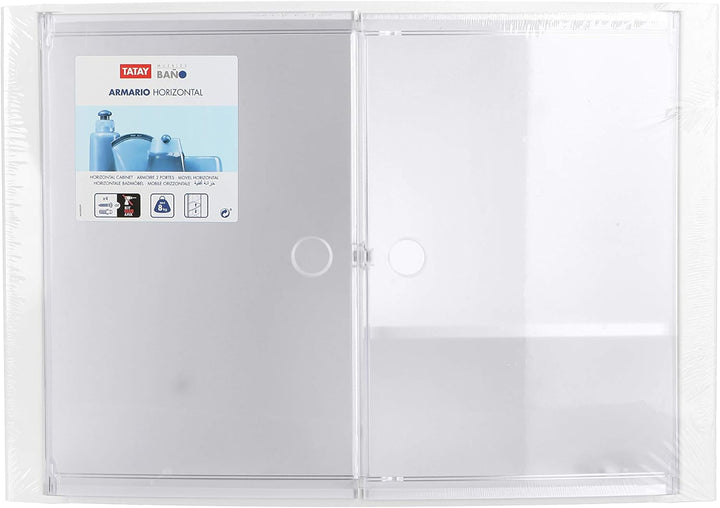 TATAY Watch, Kunststoff, Eisweiss, 20 x 20 x 62,5 cm, Tatay_4480101 Horizontal, Horizontal