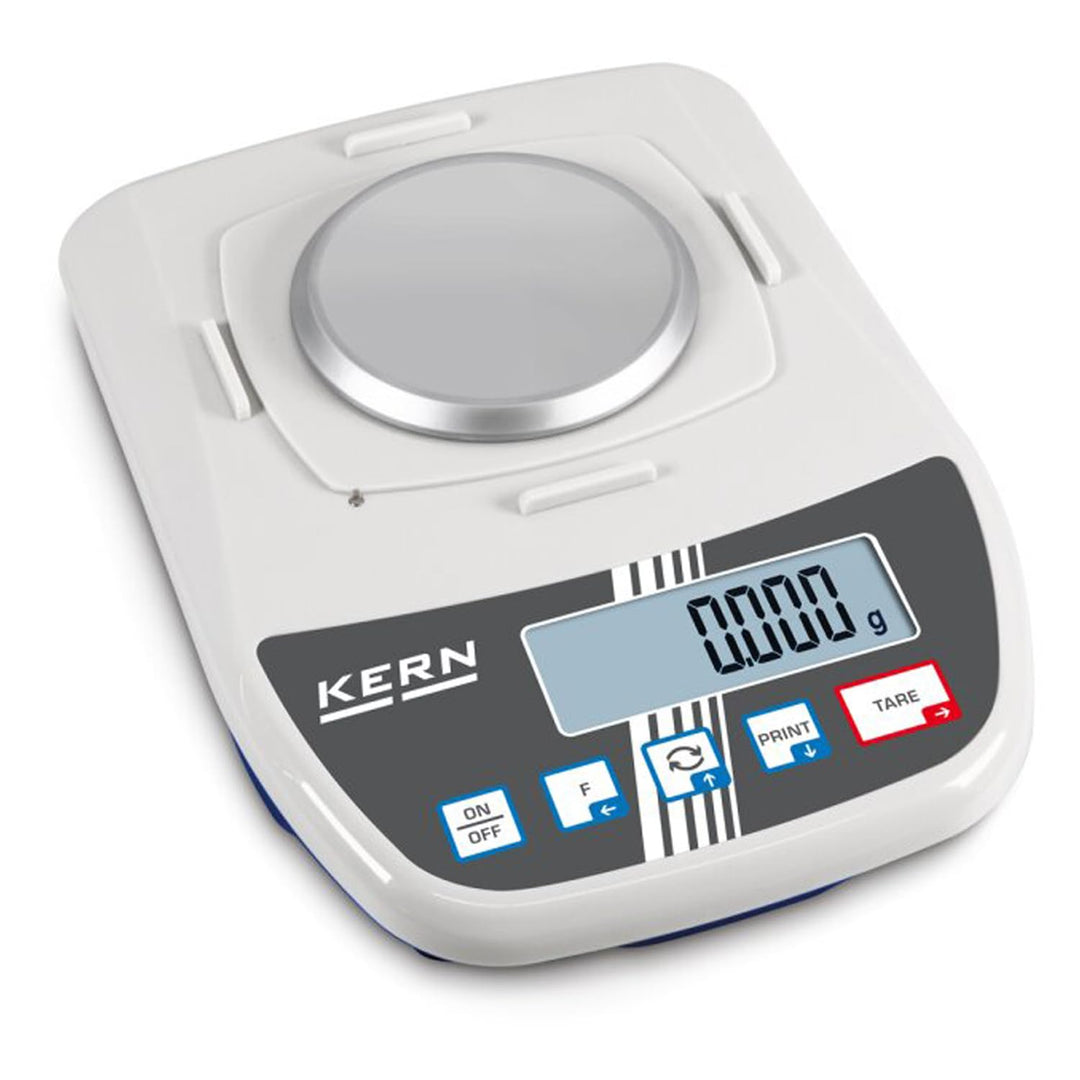 Einsteiger-Laborwaage mit grosser Wägeplatte [Kern EMS 300-3] im Low-Cost-Bereich, Wägebereich [Max]
