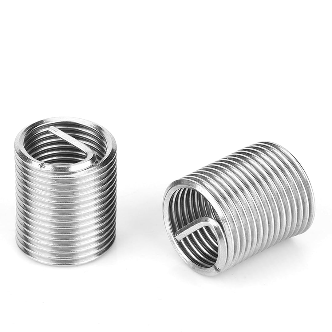 15 Stück Gewindeeinsätze M14x1.5 Innengewinde Reparatur Zubehör Sortiment Kit Bohren Helicoil Repara