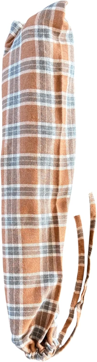Sauna Fächer 75 cm – Grosser handgemachter Saunafächer für Aufguss & Wärmeverteilung – 100% Baumwoll