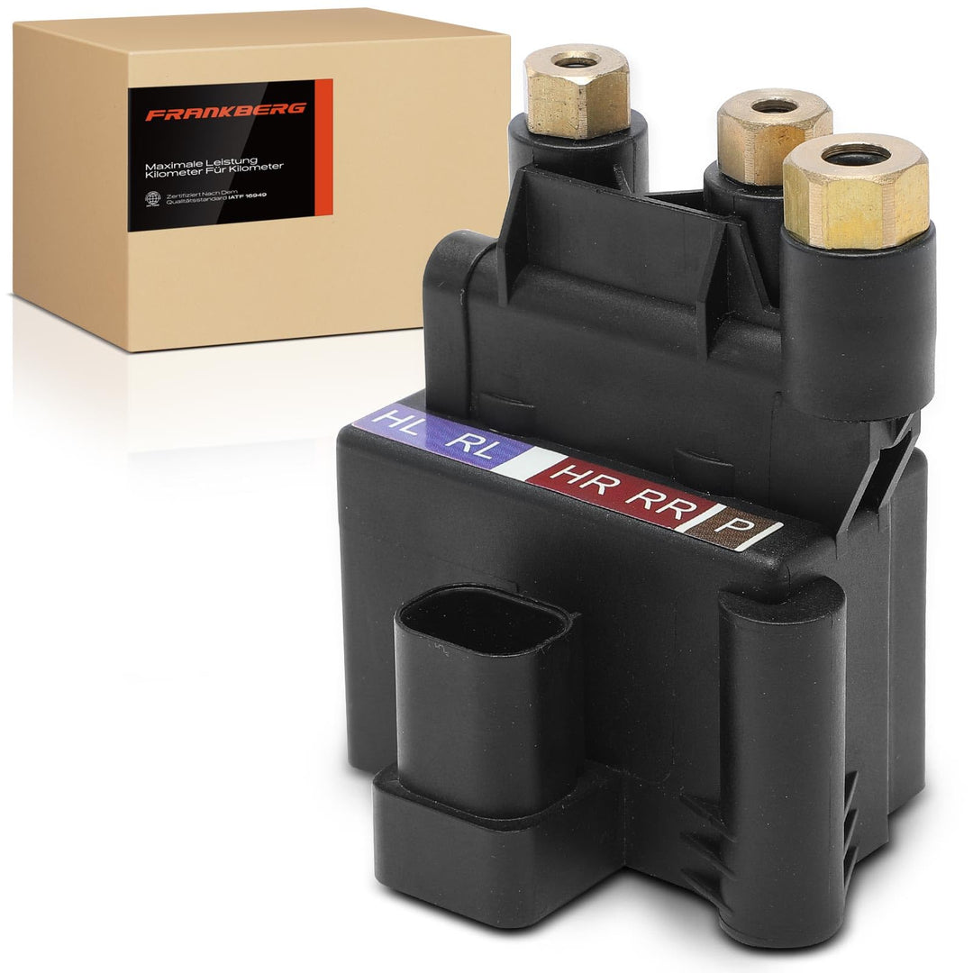 Frankberg Luftfederung Ventilblock Kompatibel mit Fiesta 1.0L 2004-2006 E-Klasse W212 1.6L-5.5L 2009