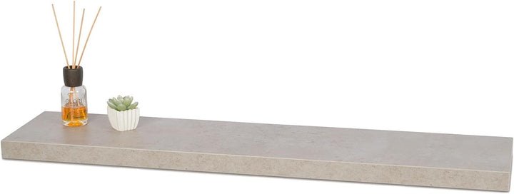 levandeo Wandboard Bobby B x H x T: 100x3,8x22,5cm Betonoptik Grau 100cm Wandregal Board Bücherregal