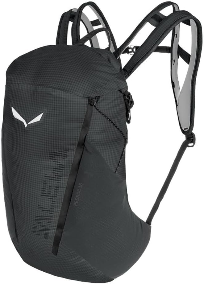 Salewa Pedroc 16 Grau - Leichter kompakter Speed Hiking Rucksack, 16l, Grösse 16l - Farbe Onyx