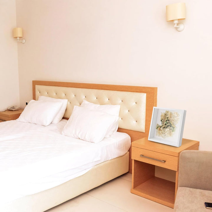 heavenlife 3D Bilderrahmen, Tiefer 3D Objektrahmen, Schattenbox Vitrine mit Transparente Acrylplatte