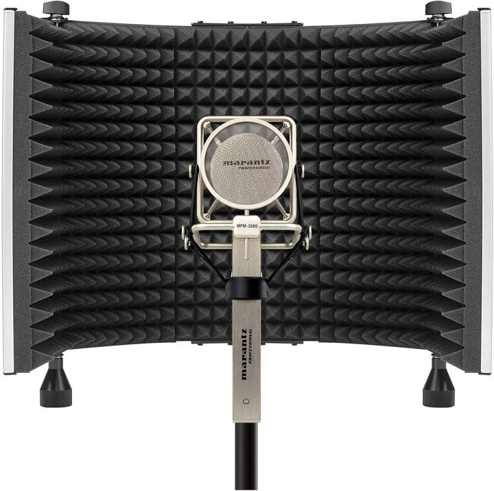 Marantz Professional SoundShield - Portable Aufnahmeschallwand/Reflexionsfilter für Mikrofone, Gross