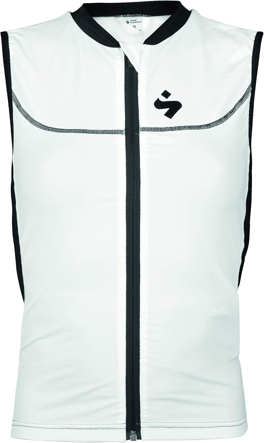 Sweet Protection Damen Back Protector Vest W S True Black/Snow White, S True Black/Snow White
