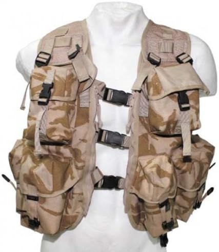 Max Fuchs Unisex Einsatzwesten-604514 Einsatzwesten, DPM Desert, XXL