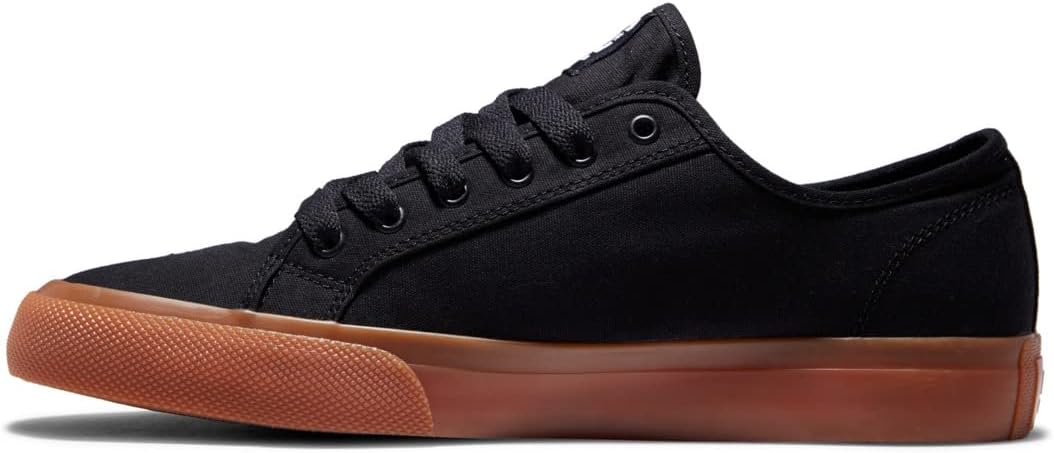 DC Shoes Herren Manual Sneaker 36 EU Black Gum, 36 EU Black Gum