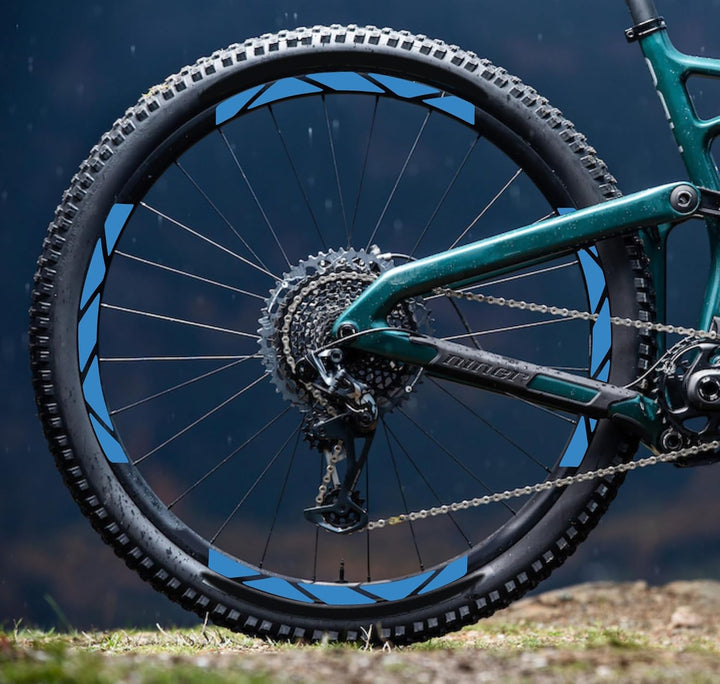 MTB-Radaufkleber 26'' - 27,5'' - 28-29'' Zoll Radaufkleber MTB-Reifenaufkleber MTB-Rennradfelgenaufk