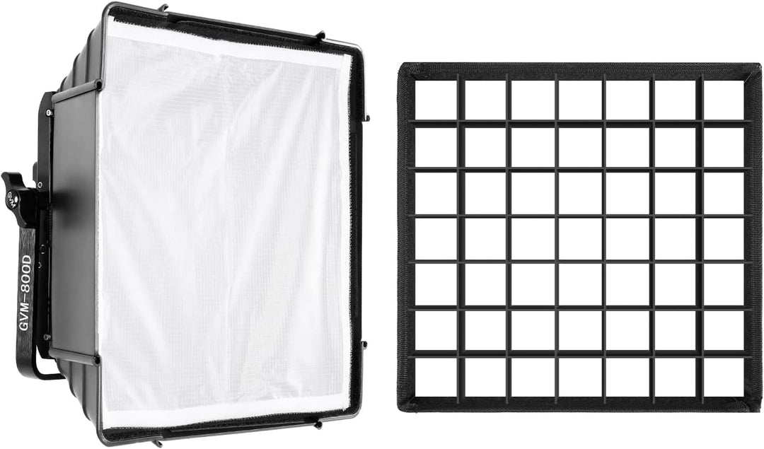 GVM Softbox für LED Videolicht der Serien 800D, 480LS, 560AS, Zubehör für Videobeleuchtung 800D, 480