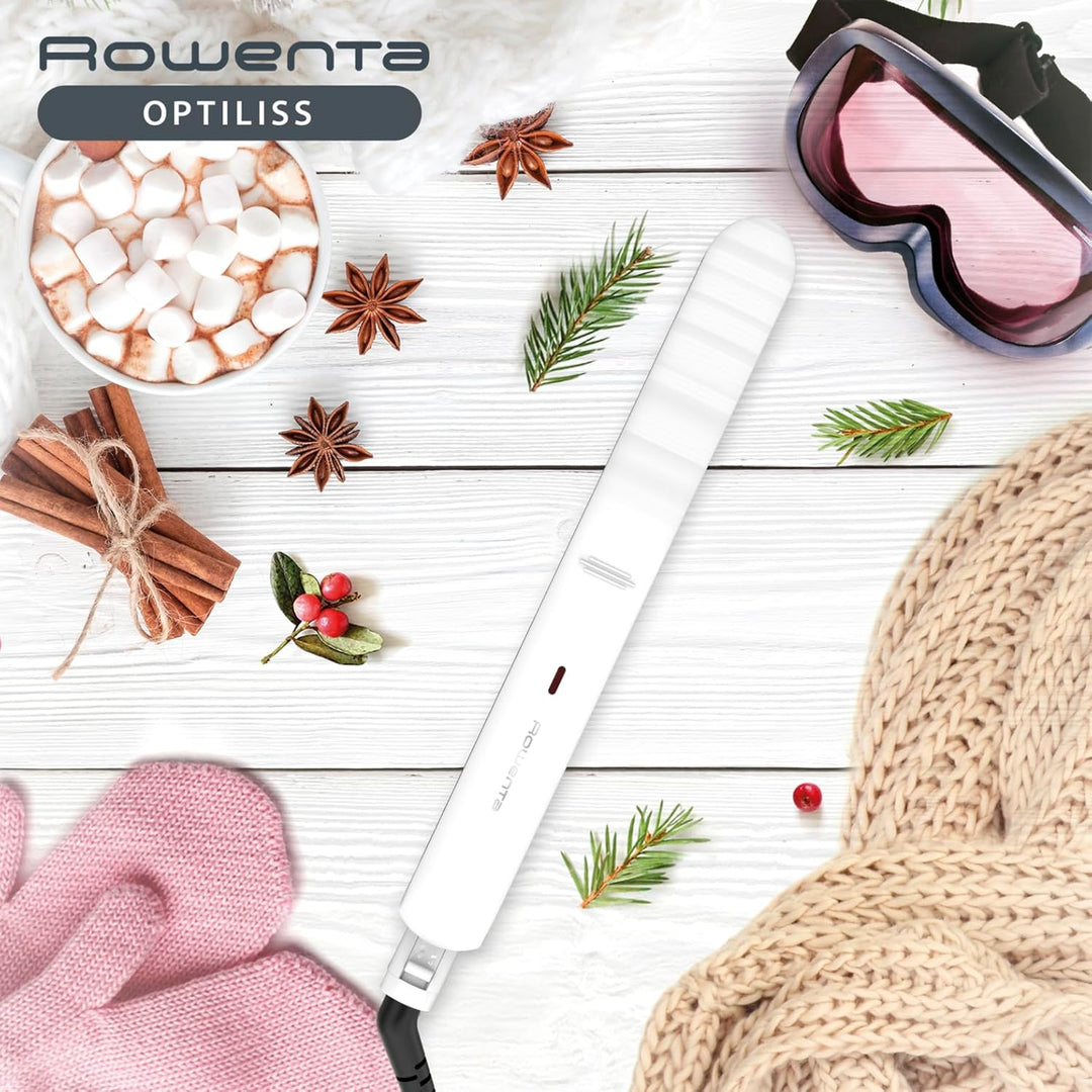 Rowenta SF3210 Optiliss Haarglätter | 10 Temperaturen bis zu 230 °C | effiziente Glättleistung | Auf