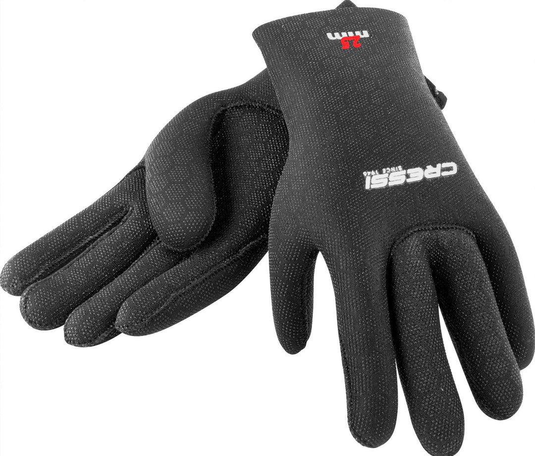 Cressi High Stretch Gloves -Unisex 5-Finger-Tauchhandschuhe aus Weichem, Einfach Gefüttertem, Hochfe