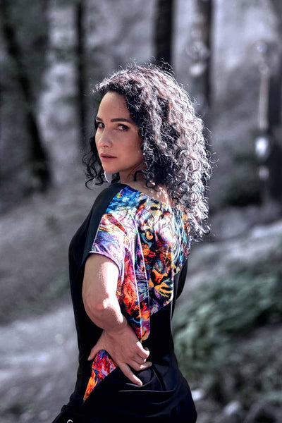 WINSHAPE Damen Functional Light and Soft Dance-top Dt108ls, Dance Style T-Shirt XS Mehrfarbig, XS Me