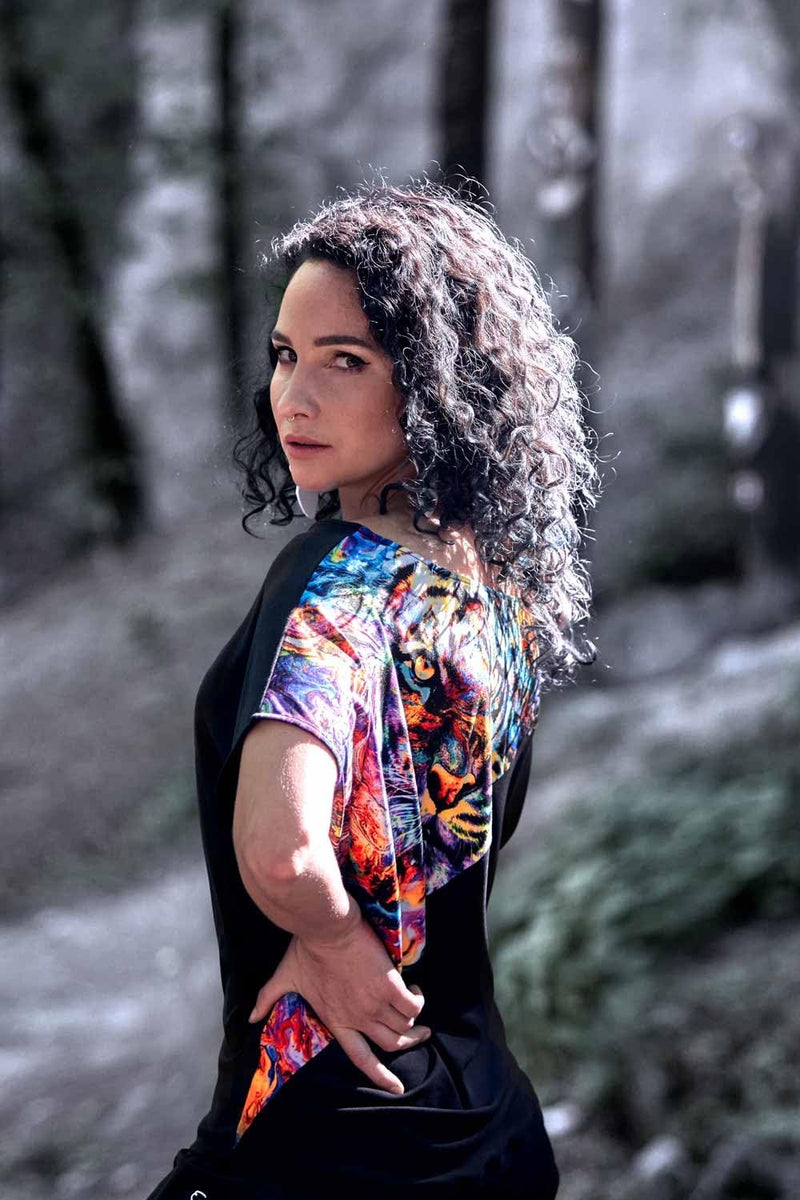 WINSHAPE Damen Functional Light and Soft Dance-top Dt108ls, Dance Style T-Shirt XS Mehrfarbig, XS Me