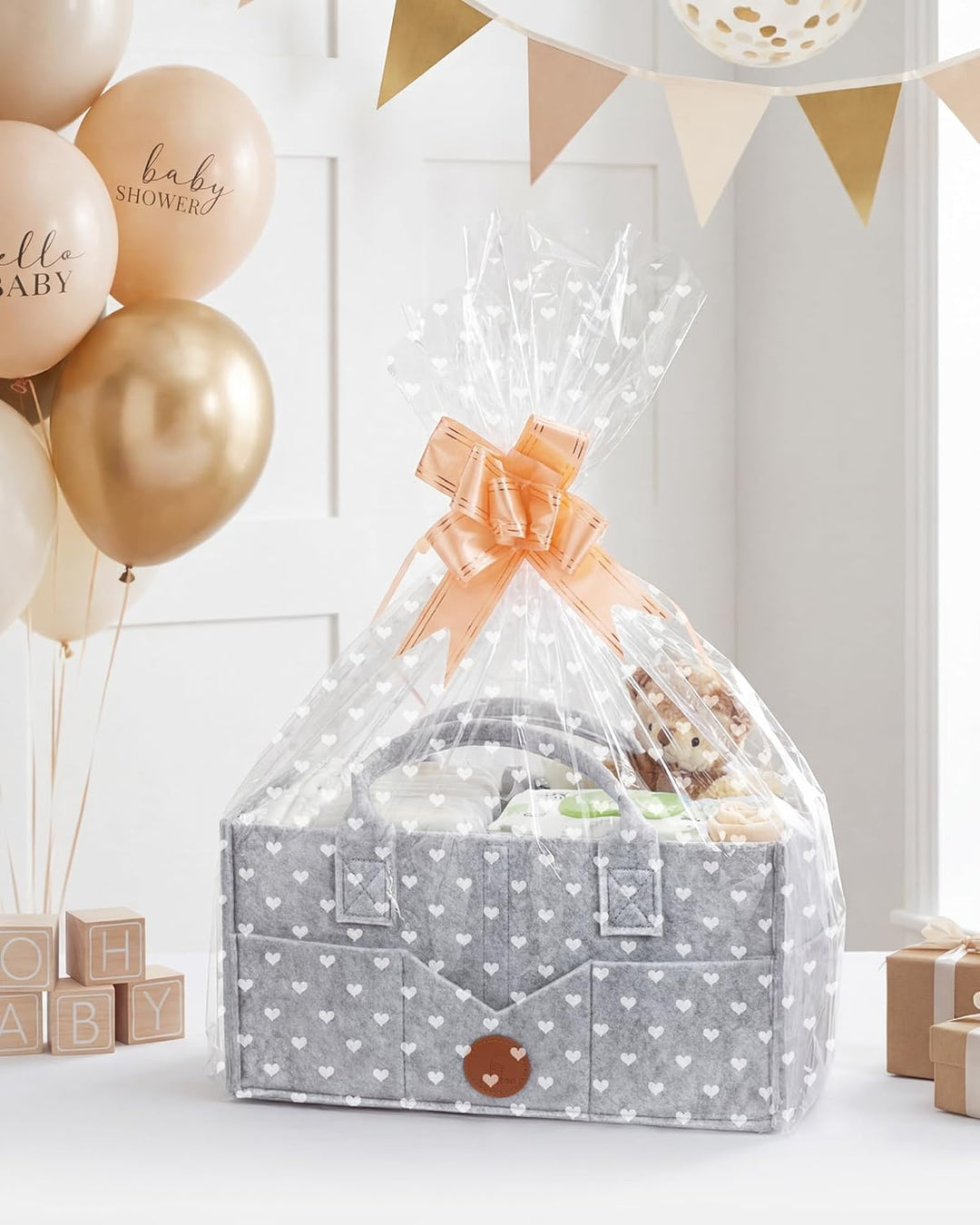 Maliton Wickeltisch Organizer, Baby Windel Caddy Organizer Newborn Essentials, Robuster Tragbarer Fi