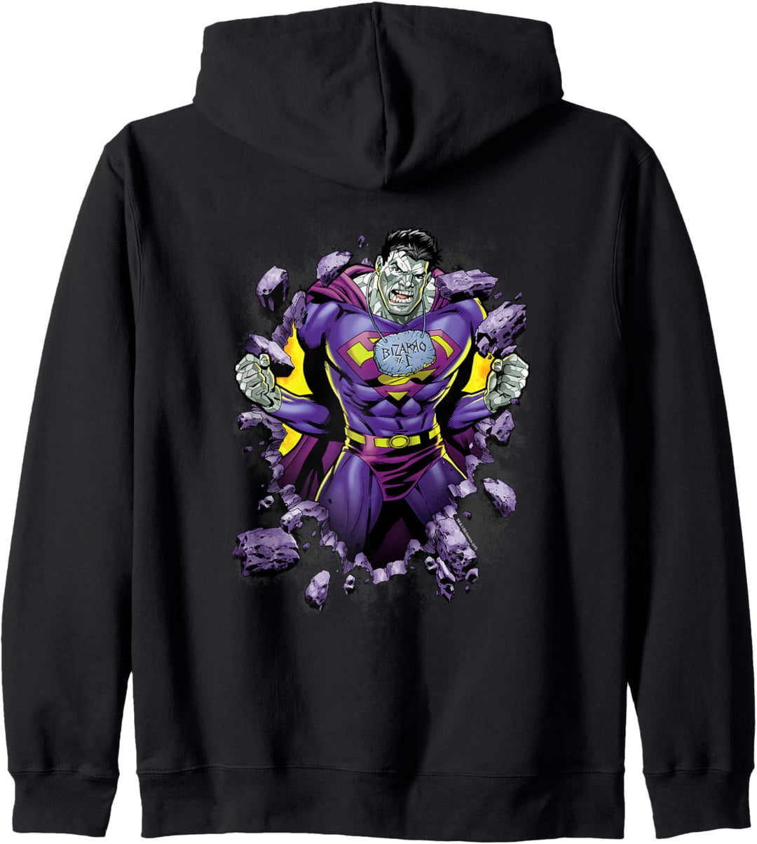 Superman Bizzaro Breakthrough Purple Kapuzenjacke