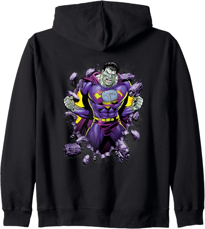 Superman Bizzaro Breakthrough Purple Kapuzenjacke