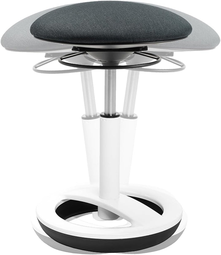 TOPSTAR Sitness Bob höhenverstellbarer Bürohocker, ergonomischer Arbeitshocker, drehbarer Sitzhocker