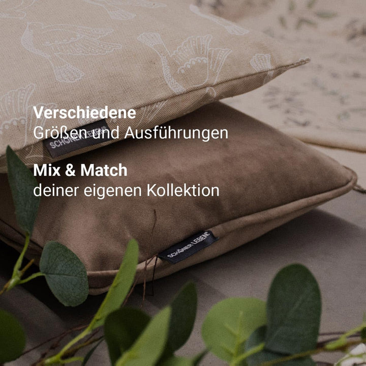 SCHÖNER LEBEN. Zugluftstopper Basic Stripe Natur weiss div. Grössen, Auswahl:130cm Länge