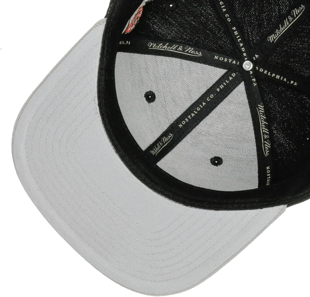 Mitchell & Ness Patch Overload Nets Cap Basecap Baseballcap Snapback Flat Brim NBA Brooklyn (One Siz