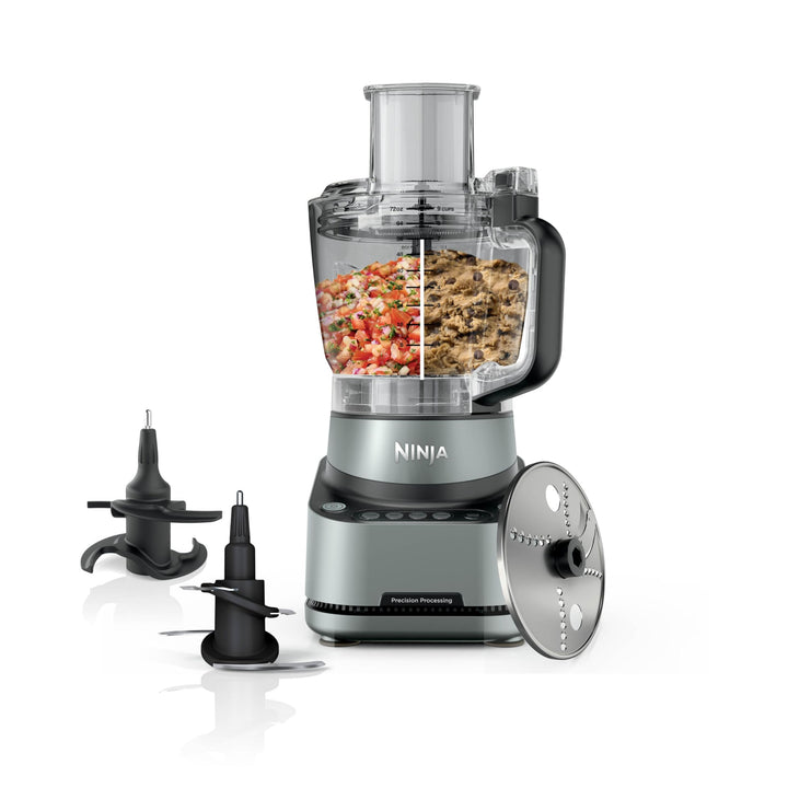 Ninja PrecisionPro 2,1 l Küchenmaschine, 4 Voreinstellungen und manuelle Einstellungen, Pizza- und B