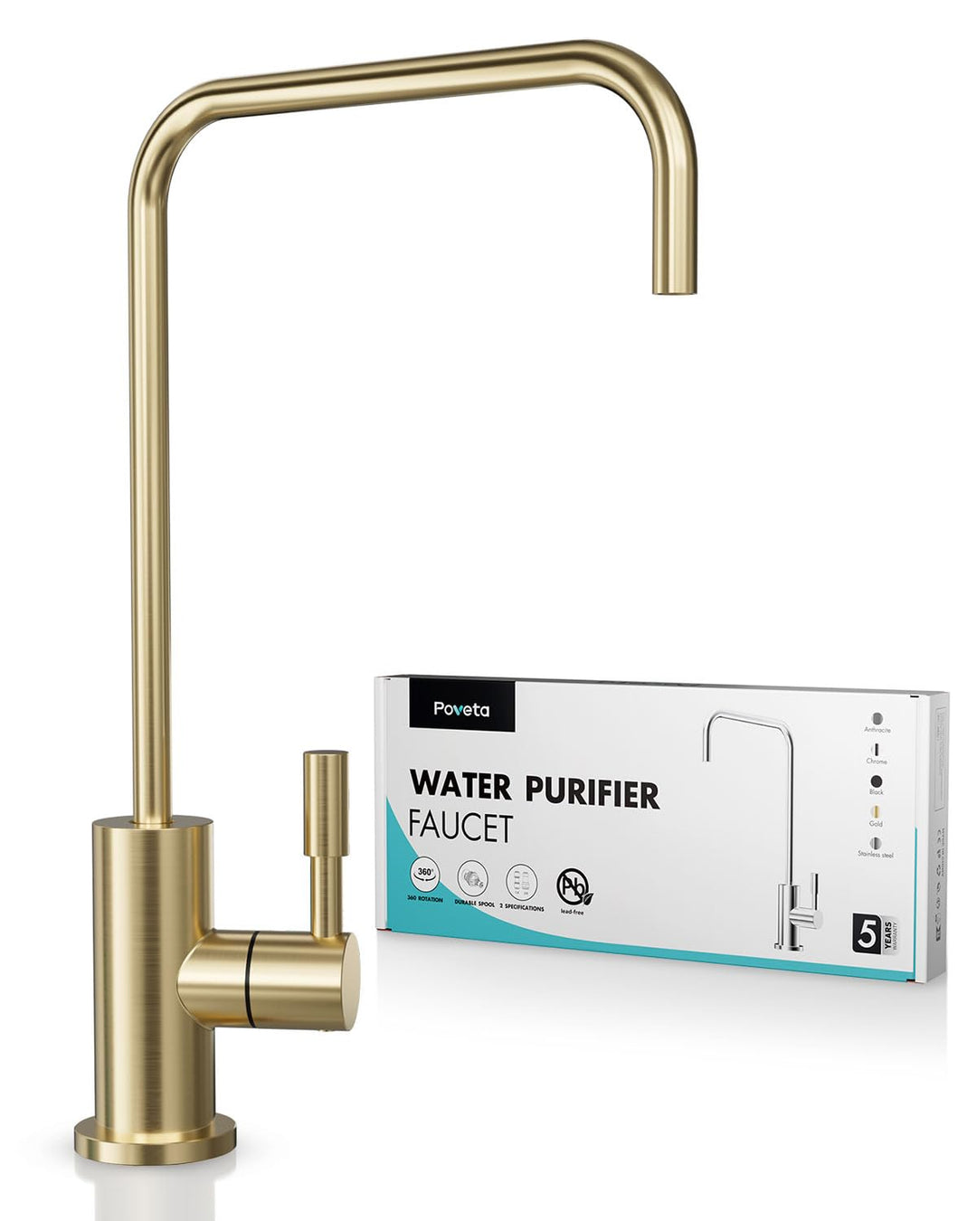 Trinkwasserhahn, Wasserhahn Küche Für Umkehrosmose Oder Wasserfiltersystem, Küchenarmatur Aus Edelst