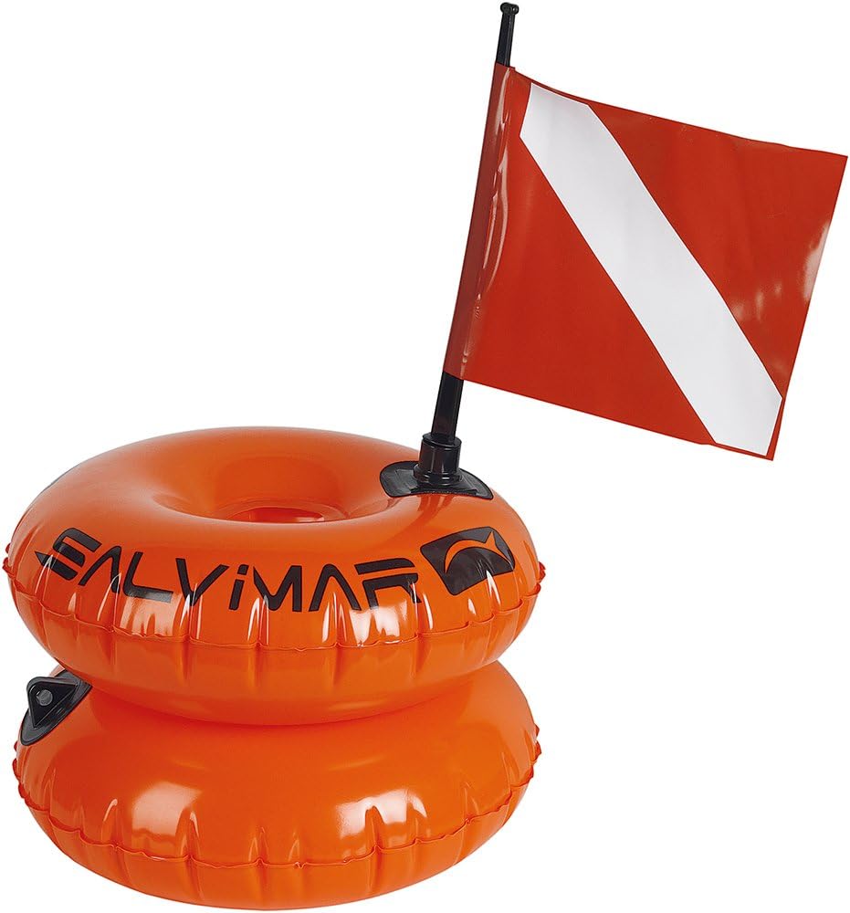 SALVIMAR Unisex-Adult Double Buoy, orange, 36cm
