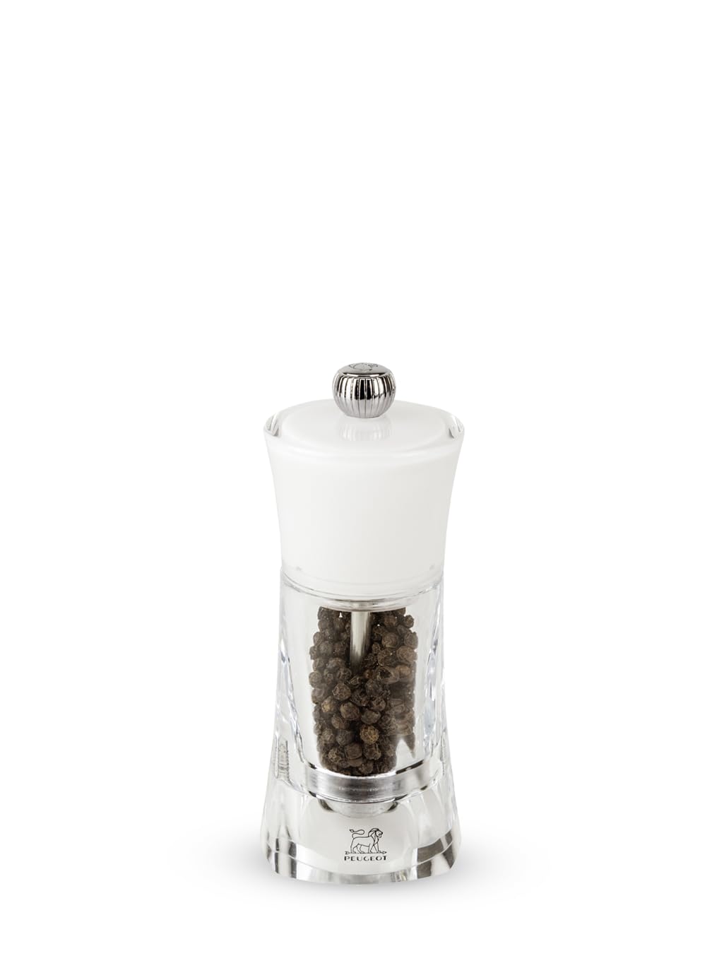 Peugeot 29012 Molene Pfeffermühle, 14 cm, weiss Pfeffermühle Weiss, Pfeffermühle Weiss