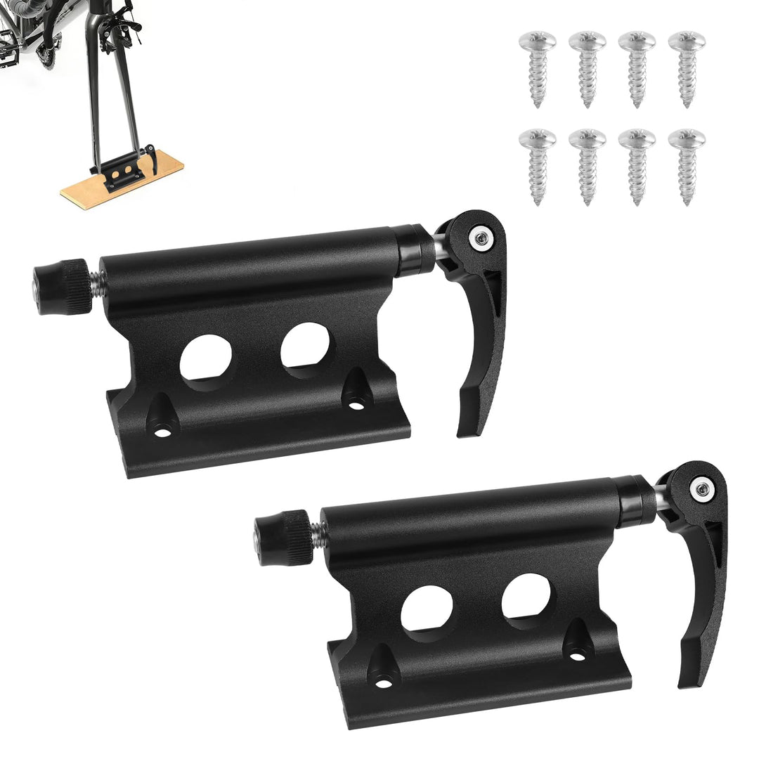 2 Stück Gabelhalterung Fahrrad Schnellspanner Aluminiumlegierung, Vorderradgabel Fester Clip, Gabelb
