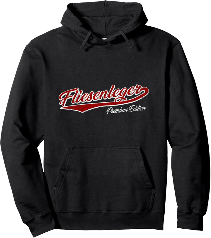Fliesenleger Premium Handwerk Vintage Motiv Geschenk Pullover Hoodie