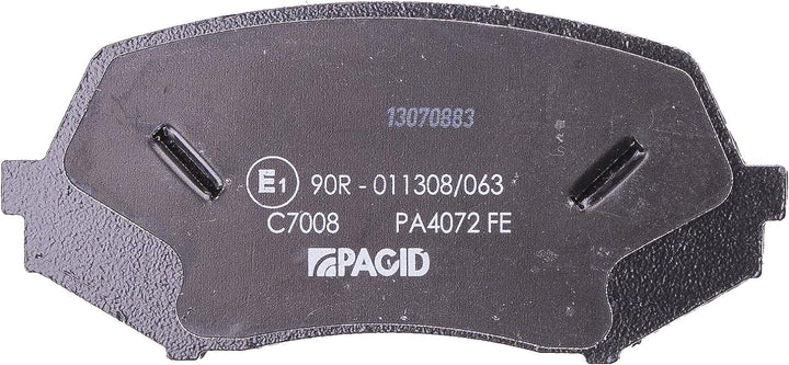 HELLA PAGID 8DB 355 005-591 Bremsbelagsatz - C7008 - Dicke/Stärke: 17.3mm - für Verschleisswarnanzei