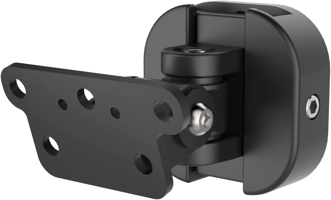 Hama Universal Lautsprecher-Wandhalterung, voll beweglich (neigbar/schwenkbar/360° drehbar, Boxenhal
