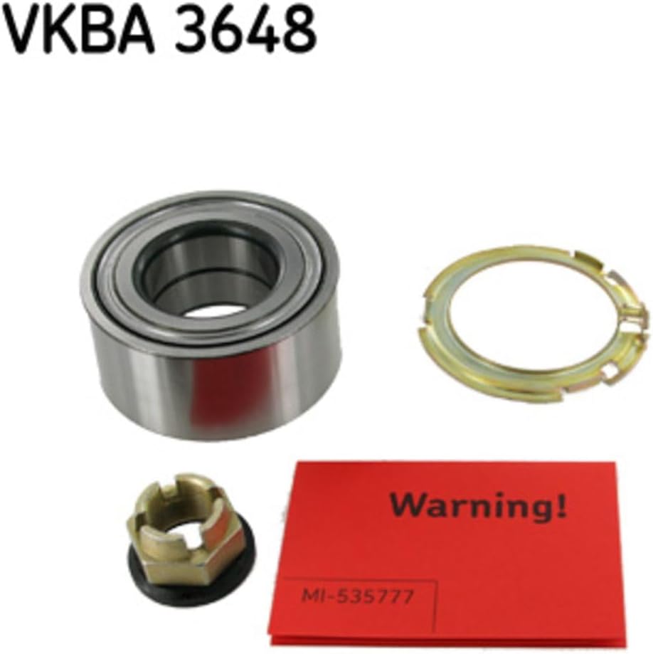 SKF Radlagersatz Radlager Set Vorne | VKBA 3648 | Für PRIMASTAR PRIMASTER VIVARO Box Bus Flatbed Cha