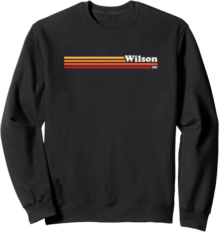 Vintage 1980er Jahre Grafikstil Wilson North Carolina Sweatshirt