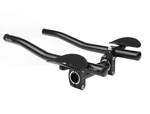 CarbonEnmy verbesser Alu Lenker MTB Rennrad TT Rest Bar Zeitfahren/Triathlon Fahrradlenker Schwarz