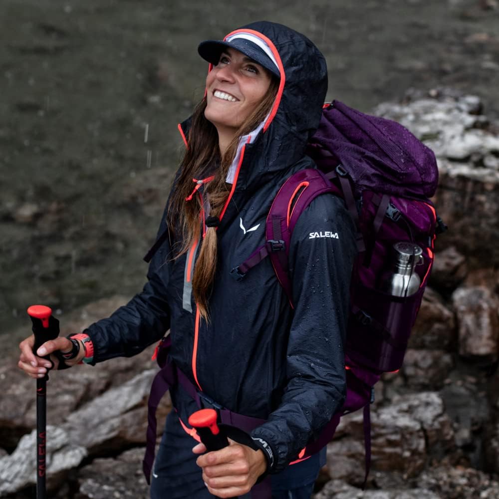 Salewa Damen Puez Light Ptx M Jkt Shell Jacket 36 Calypso Coral, 36 Calypso Coral