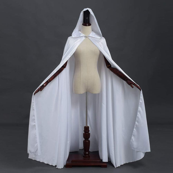 GRACEART Damen Cape Umhang Mit Kapuze Mittelalter Mantel Lang Halloween kostüm Für Hochzeit Braut Ab