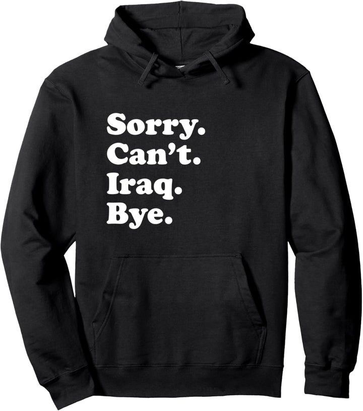 Herren, Damen, Jungen oder Mädchen, lustiger Irak Pullover Hoodie