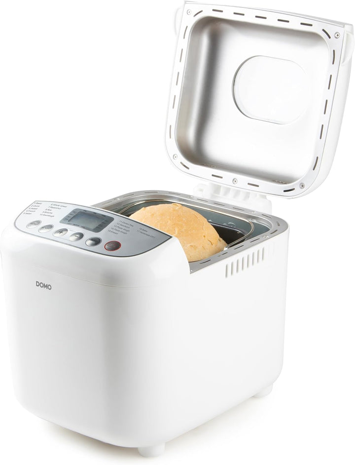 DOMO B3976 Brotbackautomat 500-750-1000gr - 17 Programme - inkl. glutenfreiem Programm - mit Timer -