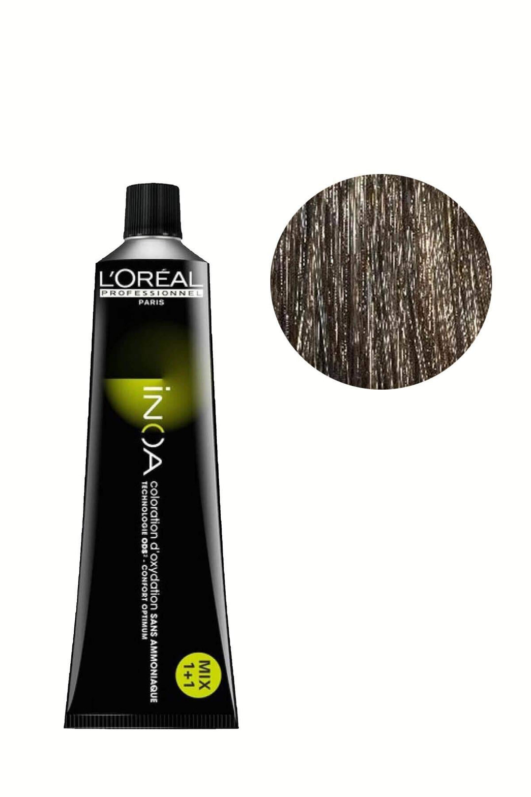 L'Oréal Professionnel Inoa 6 dunkelblond, 60 ml (1er Pack) 6 dunkelblond 60 g (1er Pack), 6 dunkelbl