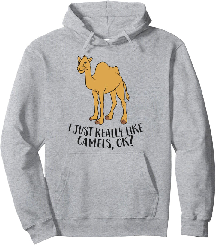 Lustige Kamele Ich mag Kamele einfach richtig Ok Pullover Hoodie