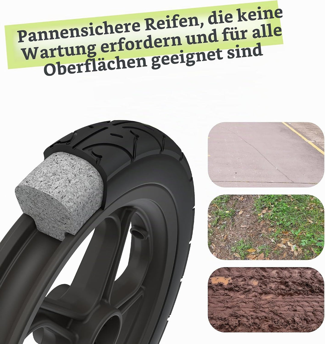 Chillafish Charlie Laufrad, Mit 10 Zoll oder 12 Zoll Reifen, mit Leuchträdern oder Anderen Accessoir